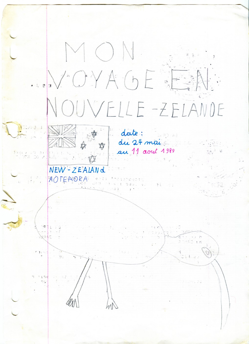 1989-05-24 : Départ depuis Francfort-sur-le-Main