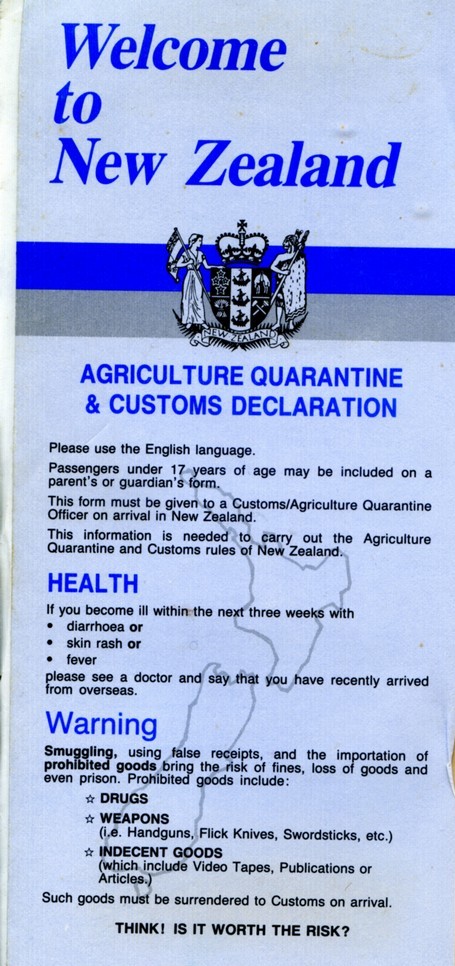 En avion vers Auckland